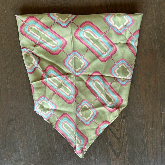 vanessa mooney silk bandana top - Picture 1 of 6